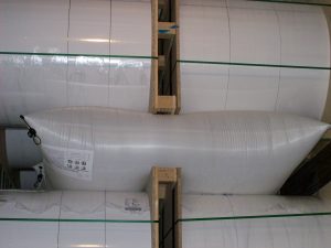 pp woven dunnage bag application